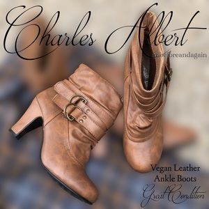 Ankle Boots Vegan Leather